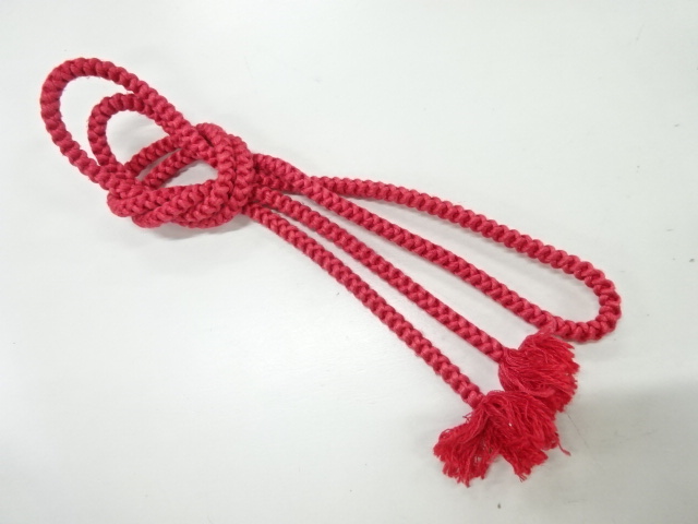 リサイクル　正絹　手組み帯締め